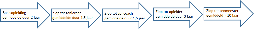 structuurschema opleiding Zen.nl ziop basisjaar zenleraar zencoach